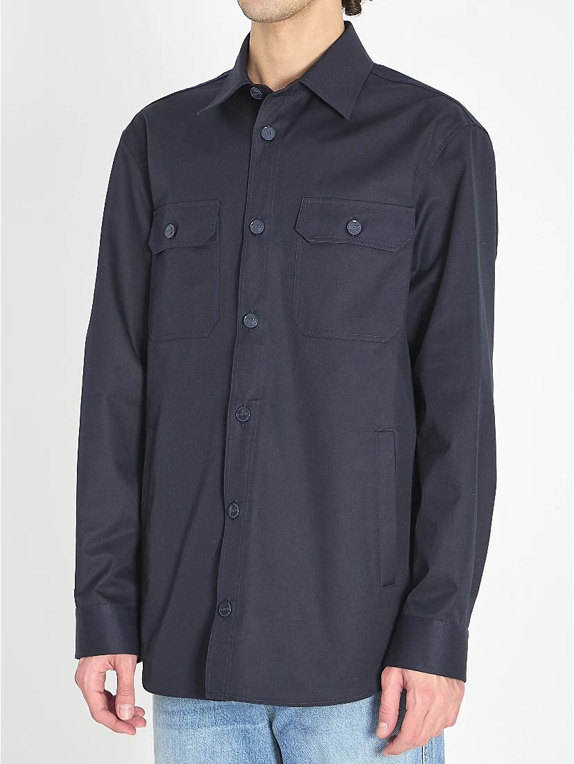 Cotton twill shirt