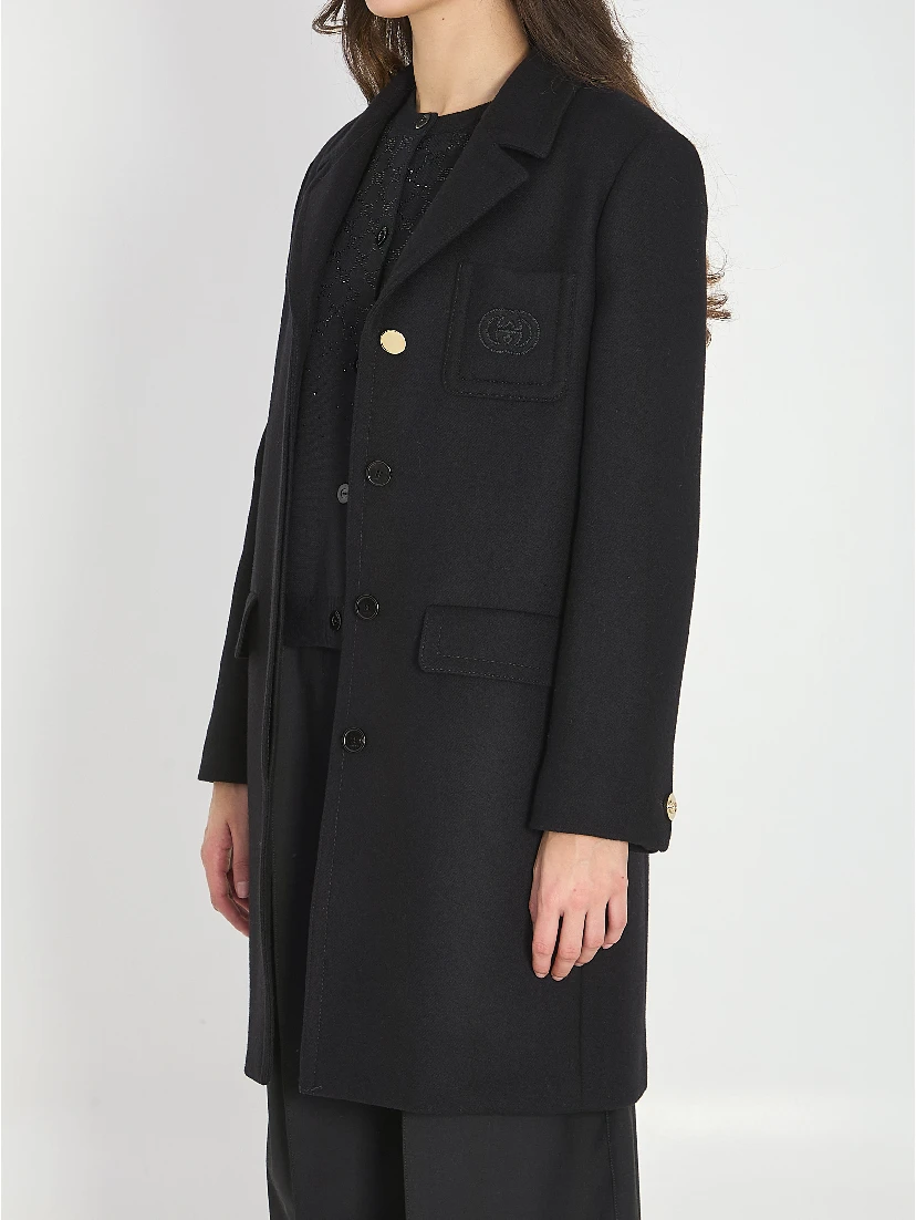 Batavia wool coat