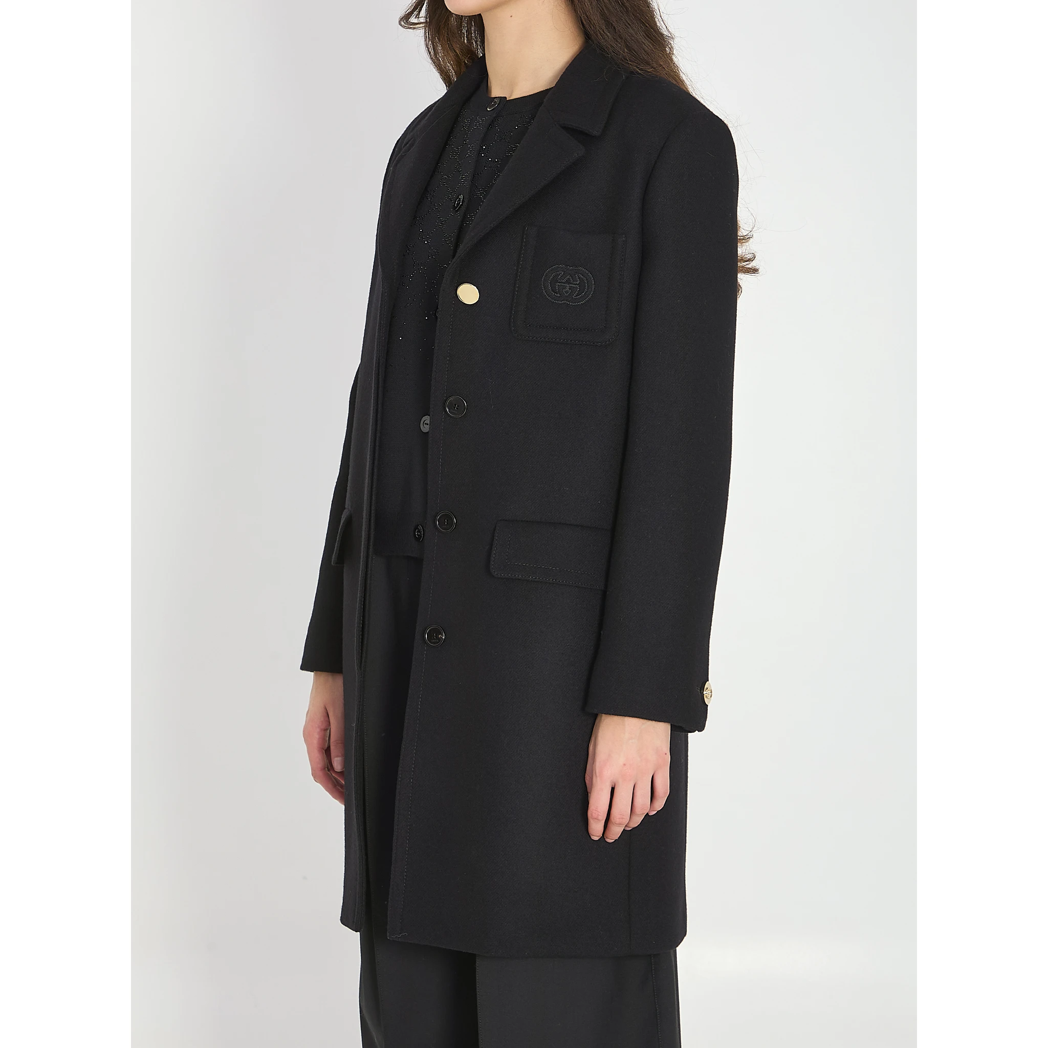 Batavia wool coat