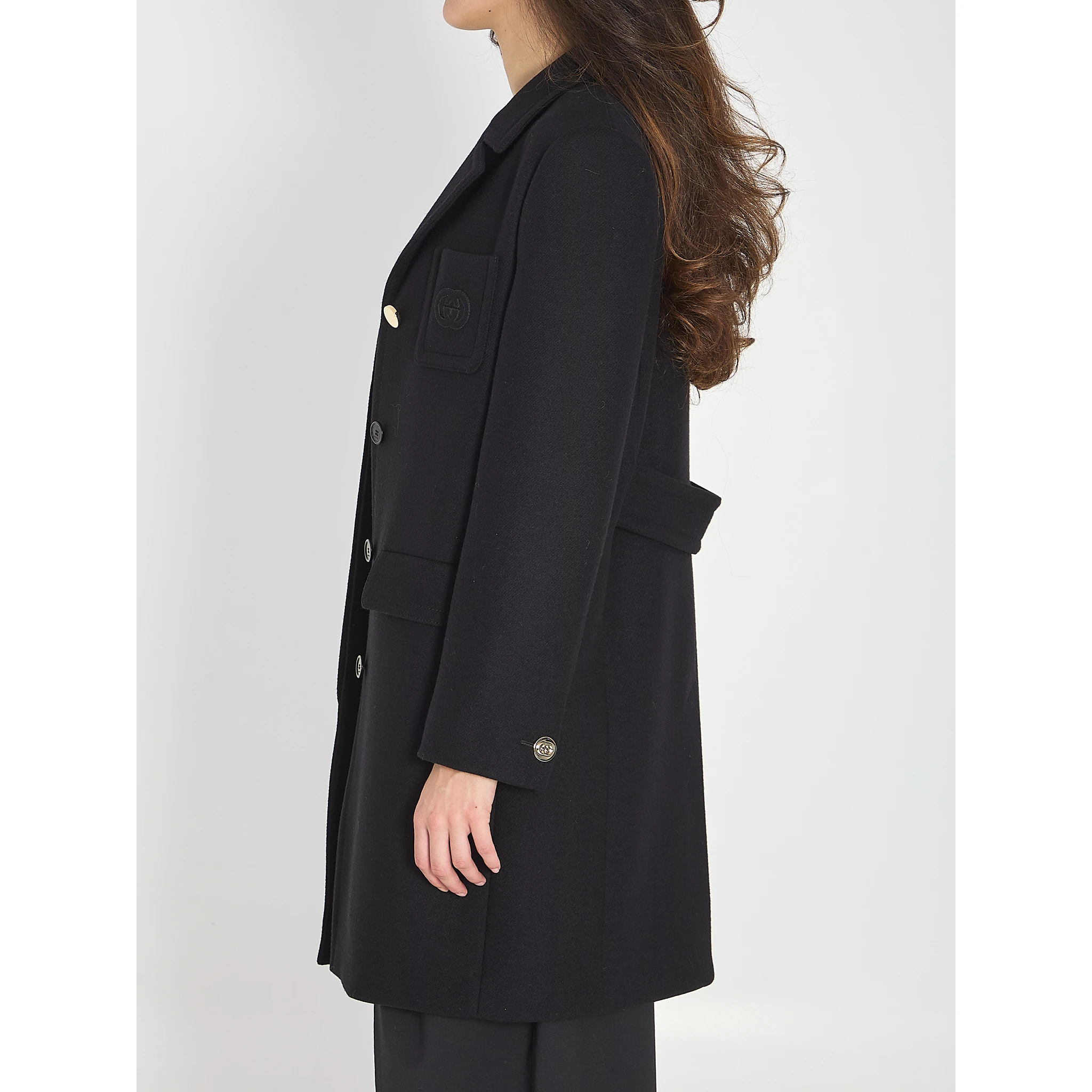 Batavia wool coat