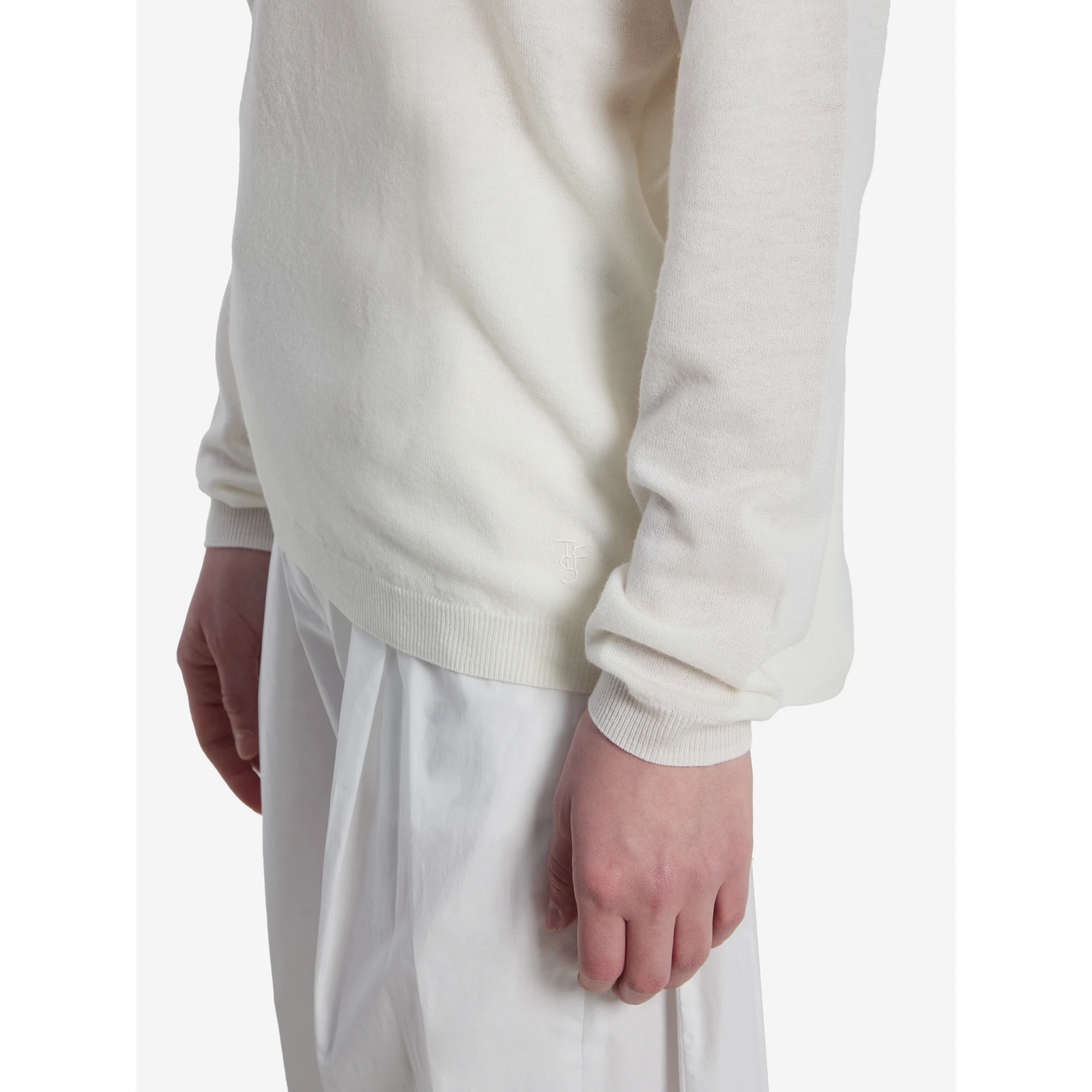 Tala knit V-neck polo