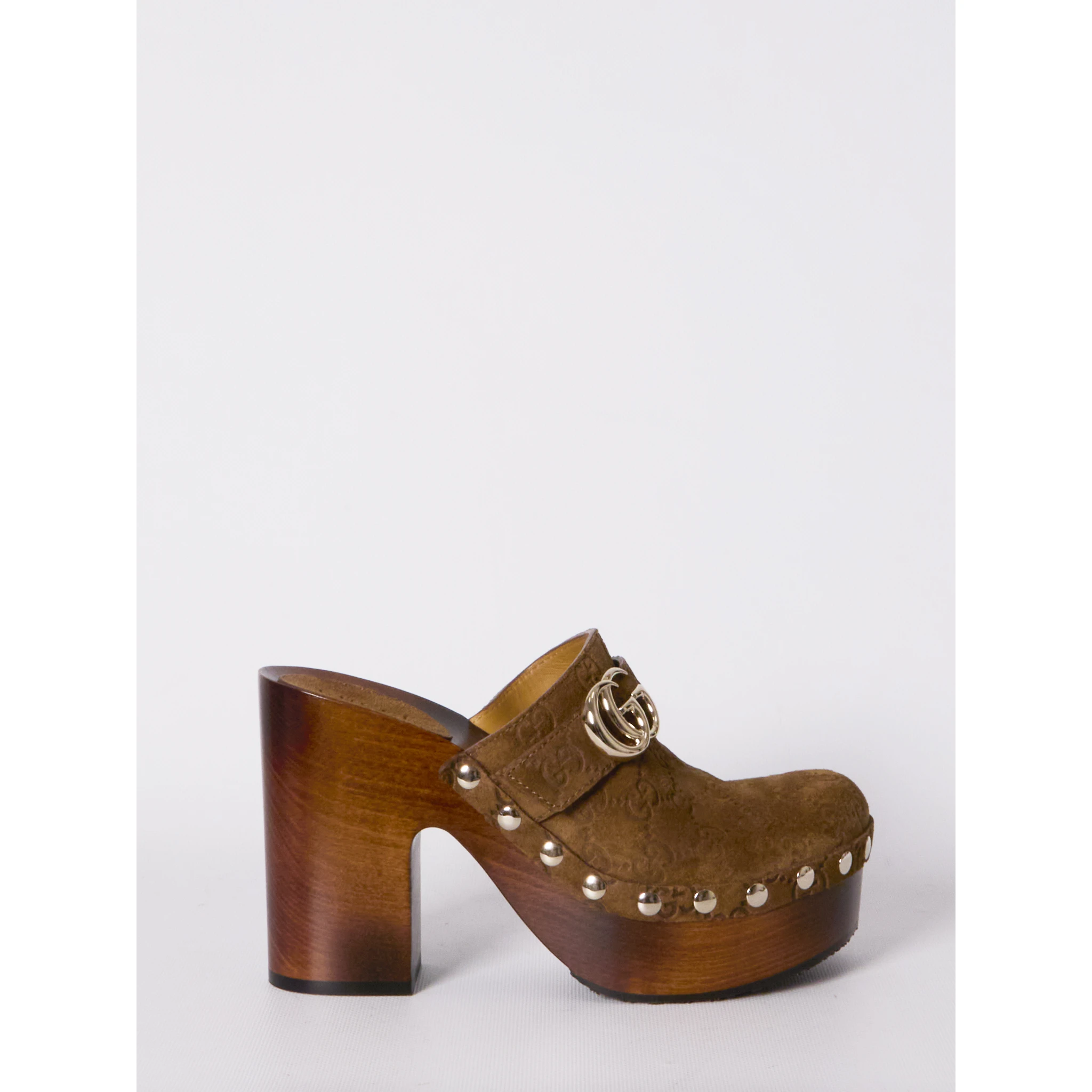 Double G platform clog