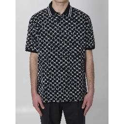 GG jacquard cotton piqué polo shirt