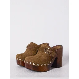 Double G platform clog