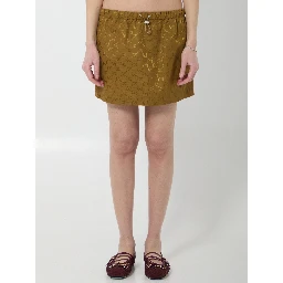 GG nylon skirt