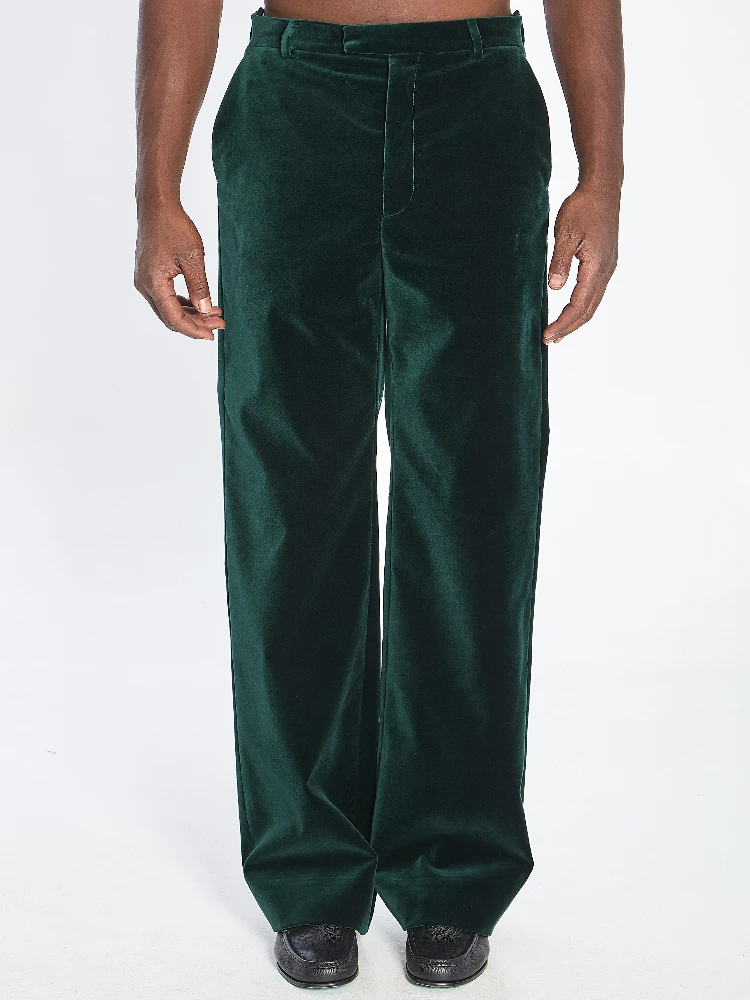 Velvet trousers