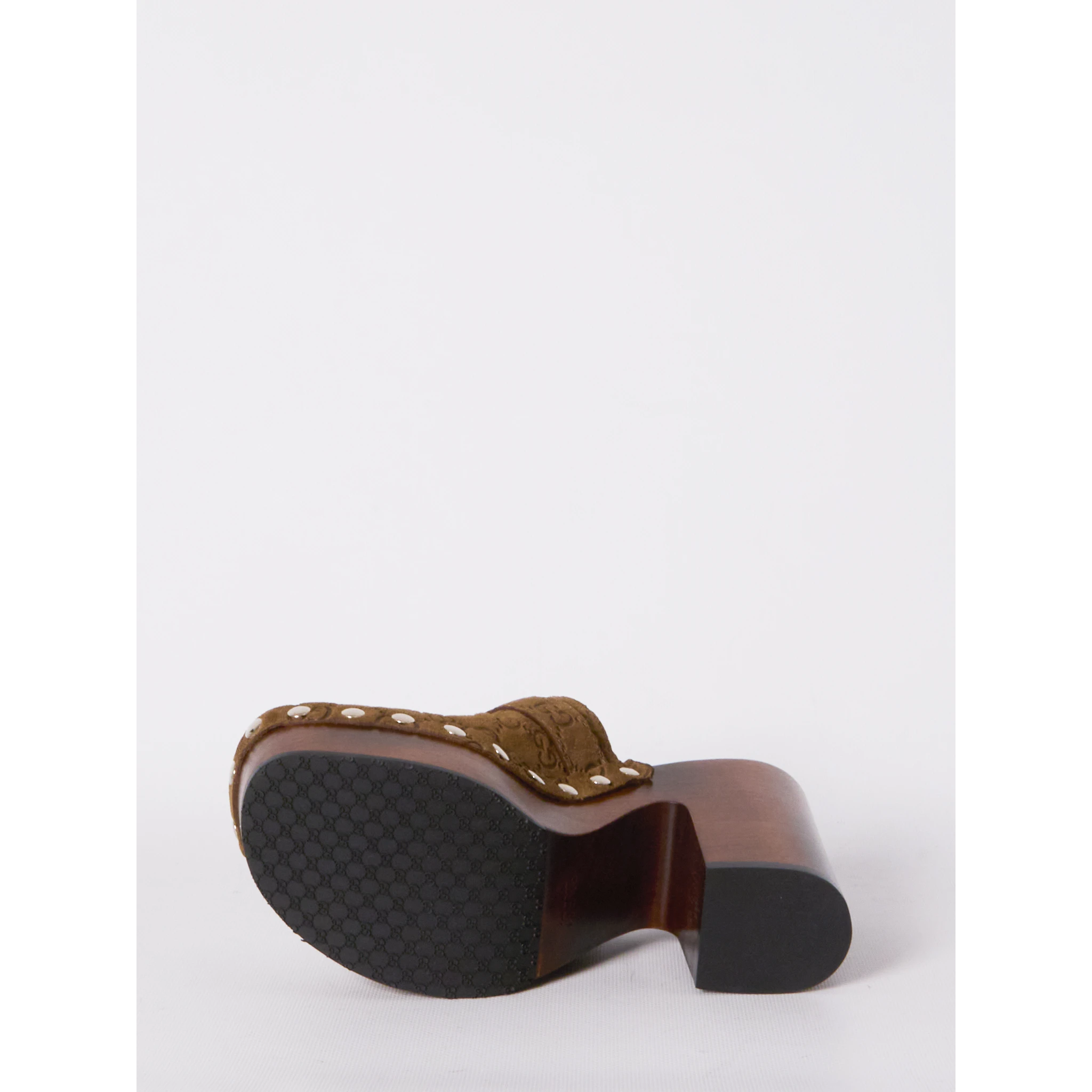 Double G platform clog