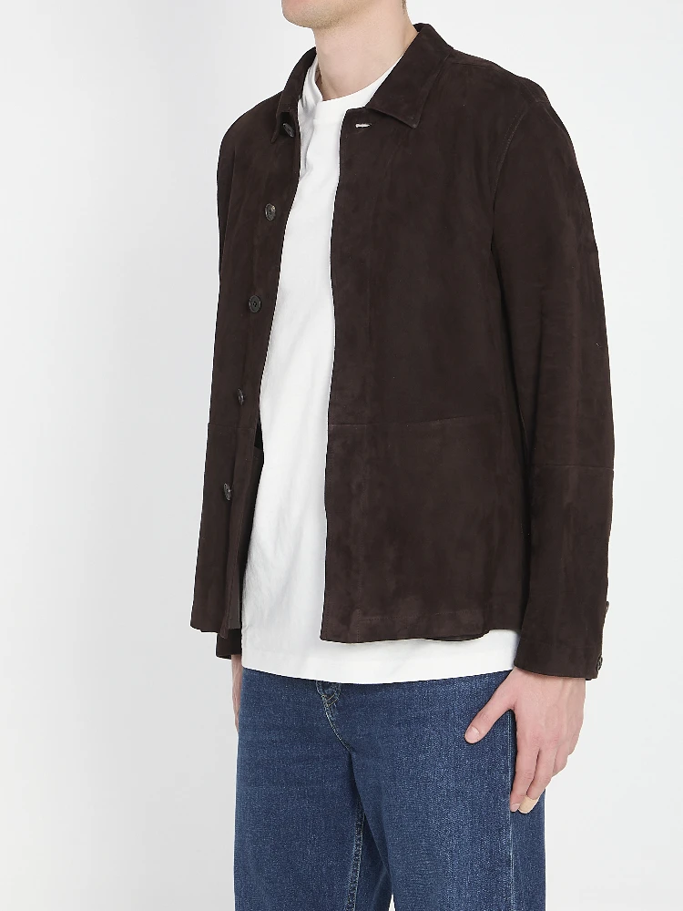 Ulrich jacket in suede alternative