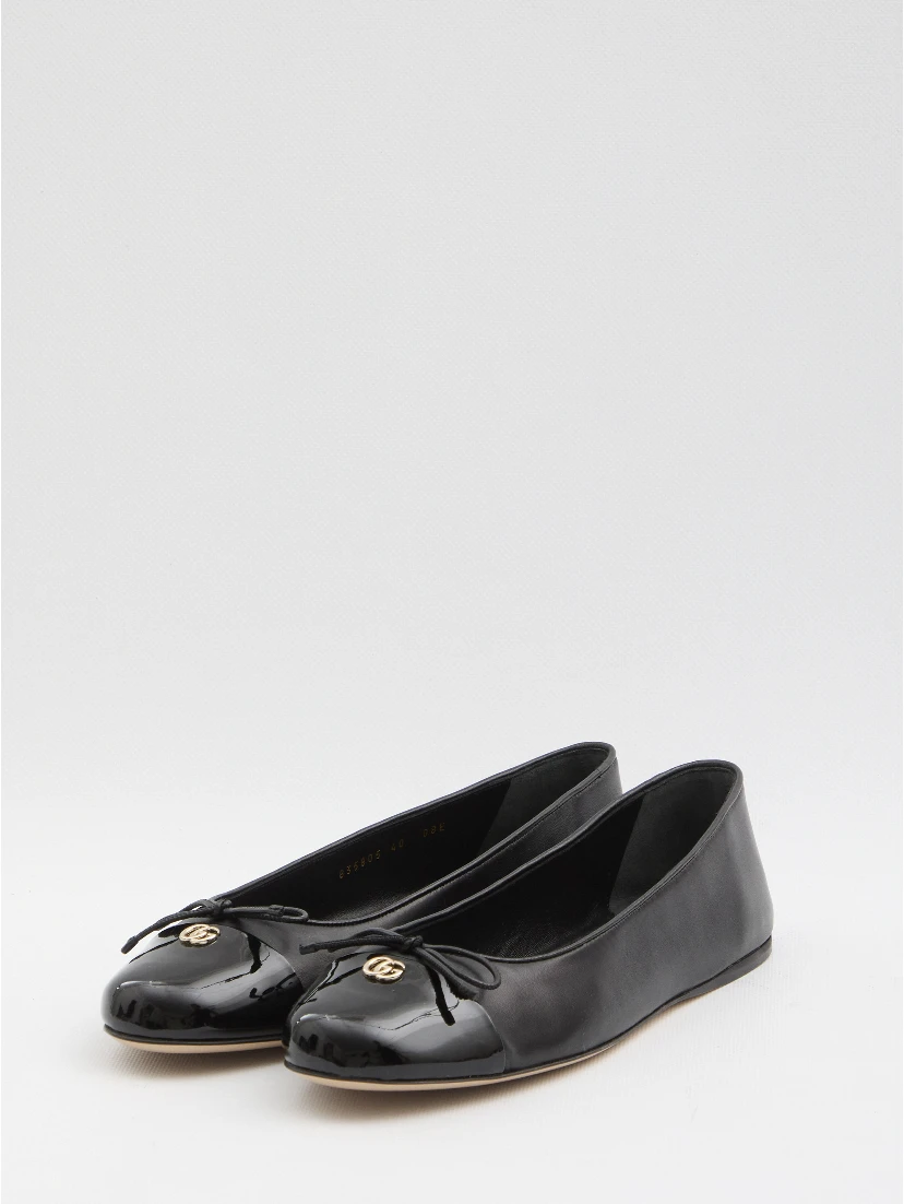 Doppia G ballerina flats