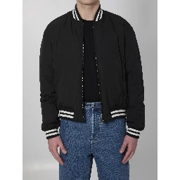 Reversible nylon jacket