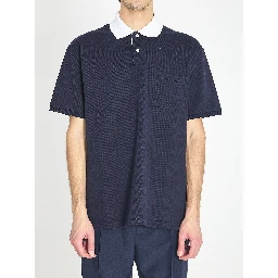 Cotton piqué polo
