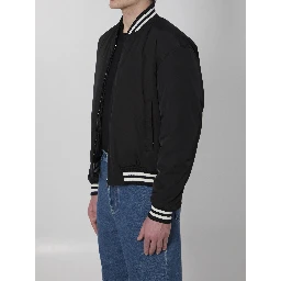 Reversible nylon jacket