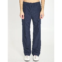 Sport trousers in technical panama