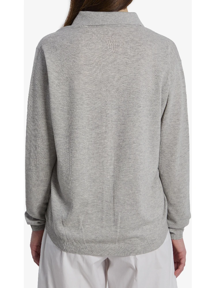 Tala knit V-neck polo alternative