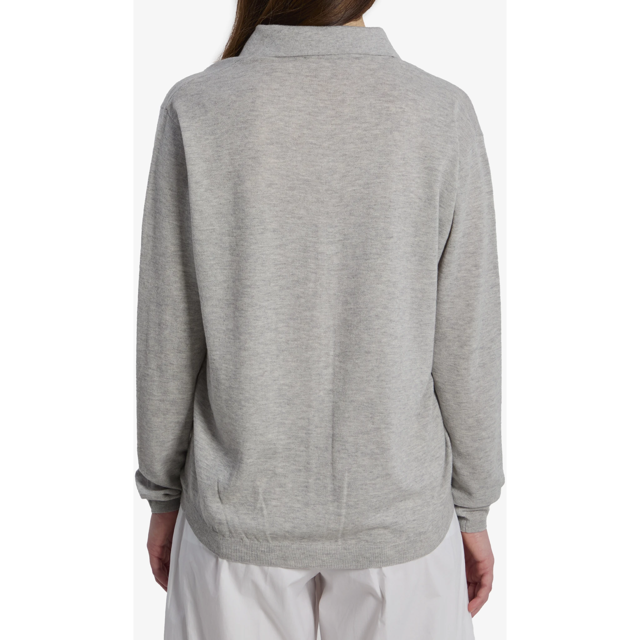 Tala knit V-neck polo