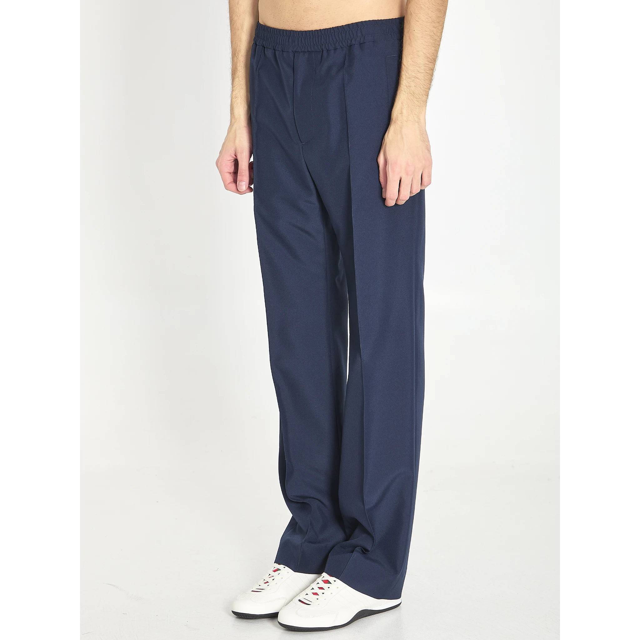 Sport trousers in technical panama