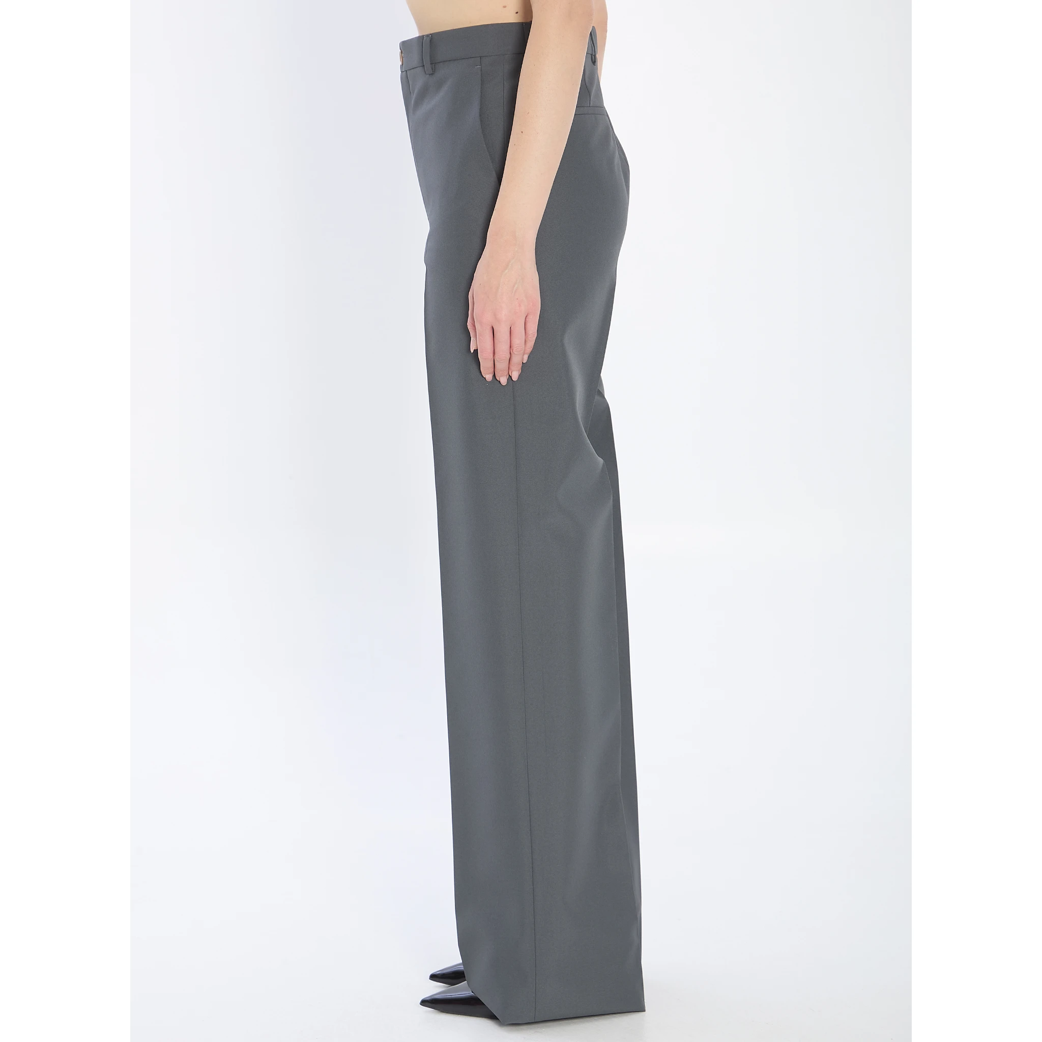 Technical panama trousers