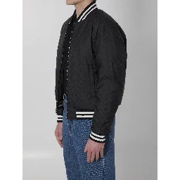 Reversible nylon jacket