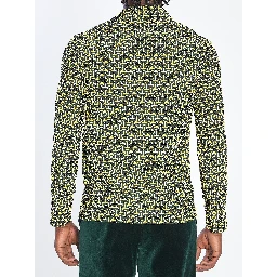 Silk shirt with Horsebit print