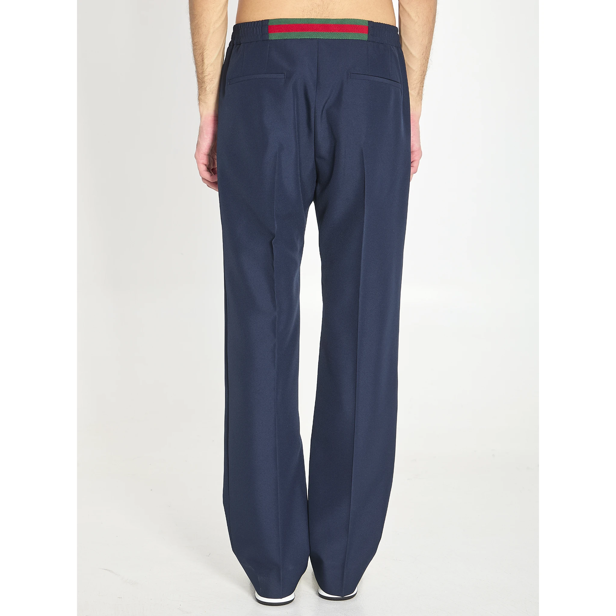 Sport trousers in technical panama