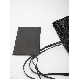 Black Barn Tote bag in Raffia