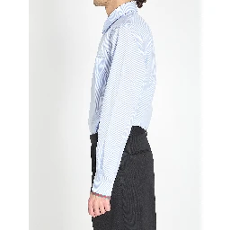 Web stripe cotton shirt