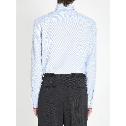 Web stripe cotton shirt