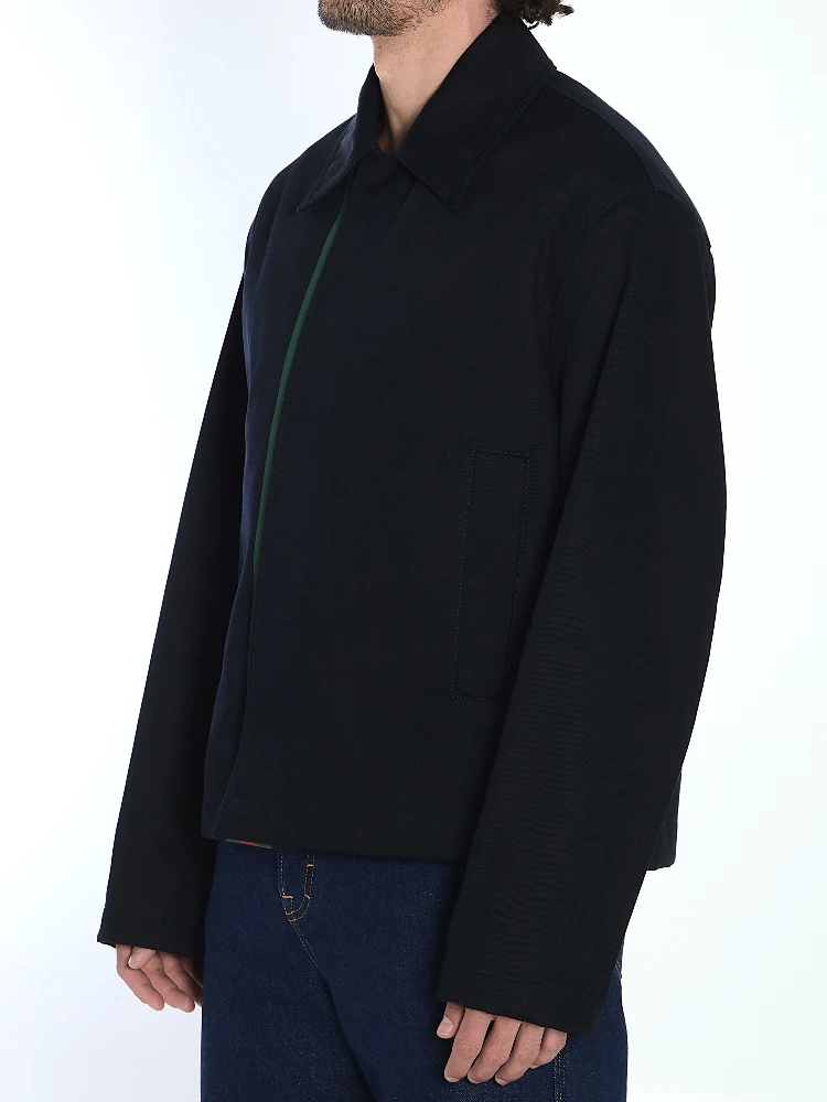 Cotton gabardine jacket alternative