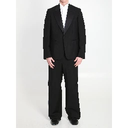 Fine mohair wool fabric suit