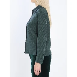 GG Interlocking jacquard silk shirt