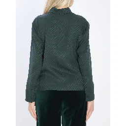 GG Interlocking jacquard silk shirt