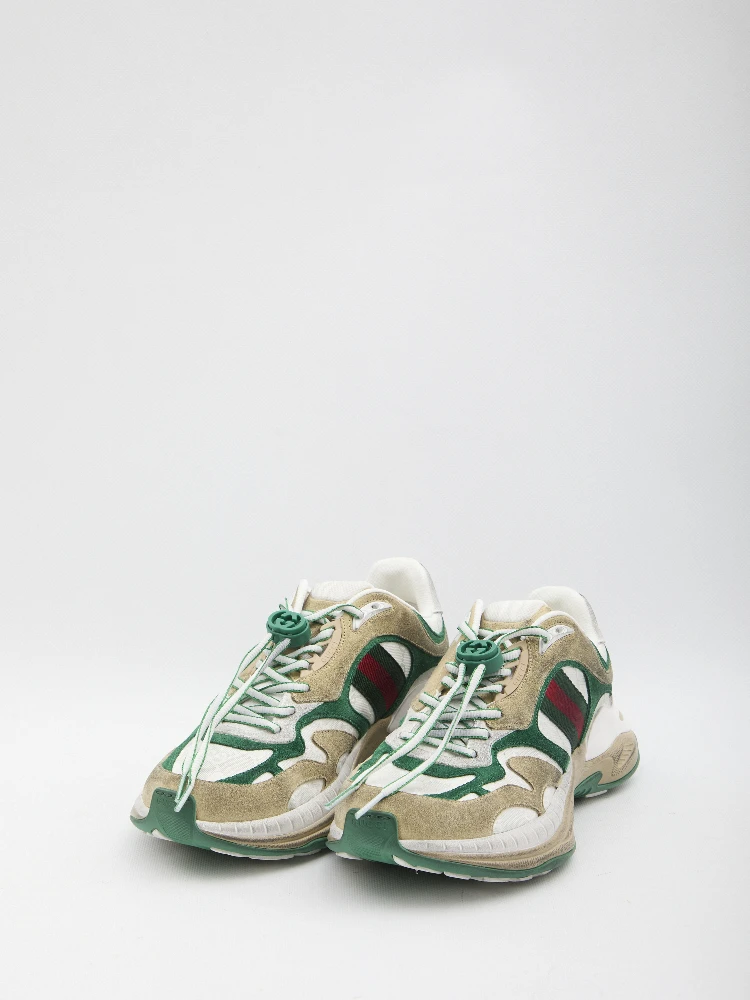 Drawstring leather sneakers alternative