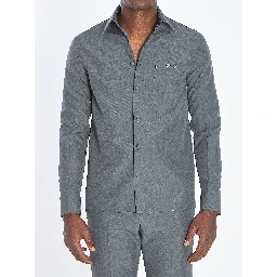 Shirt in technical fabric with Horsebit
