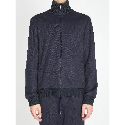 Technical jersey jacket