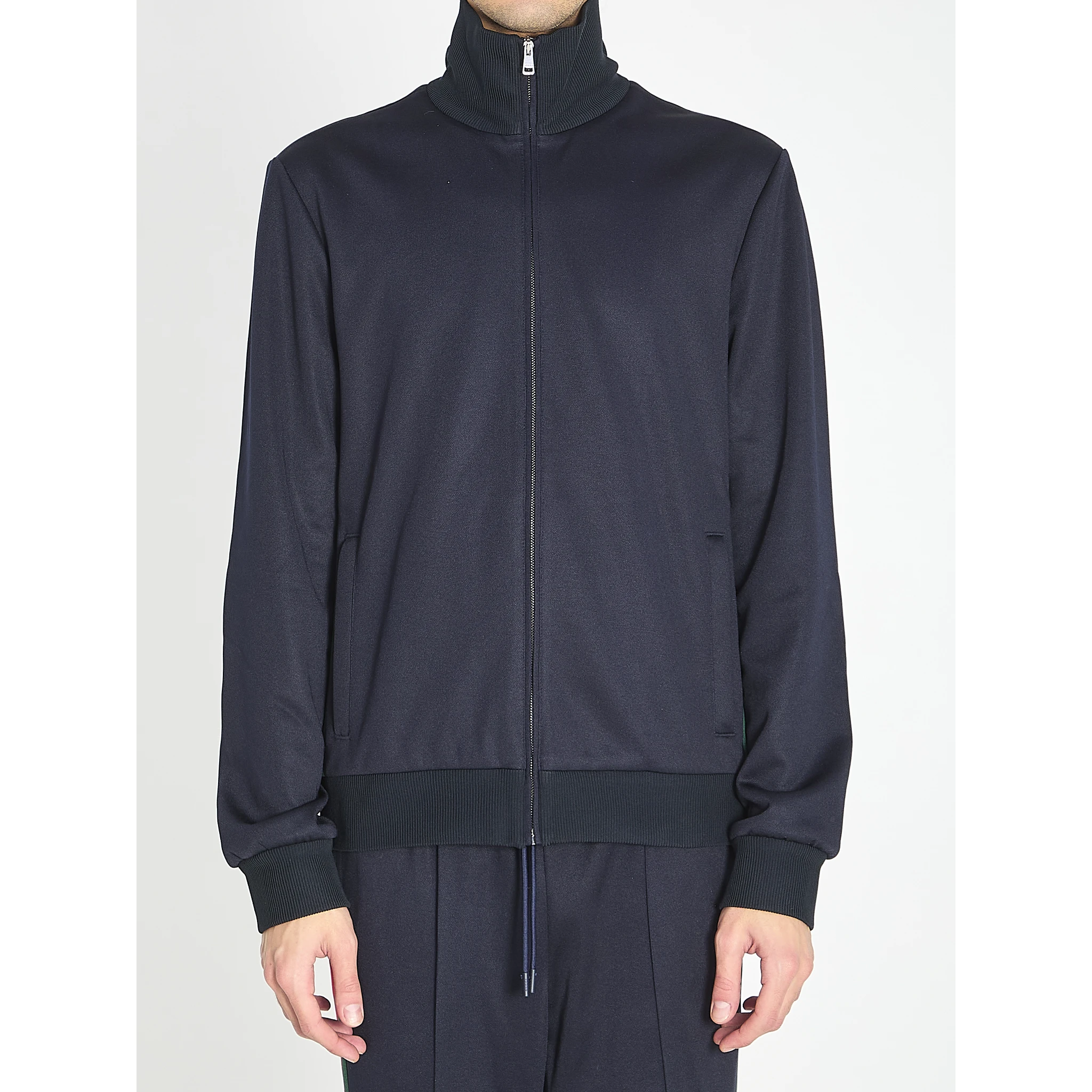 Technical jersey jacket