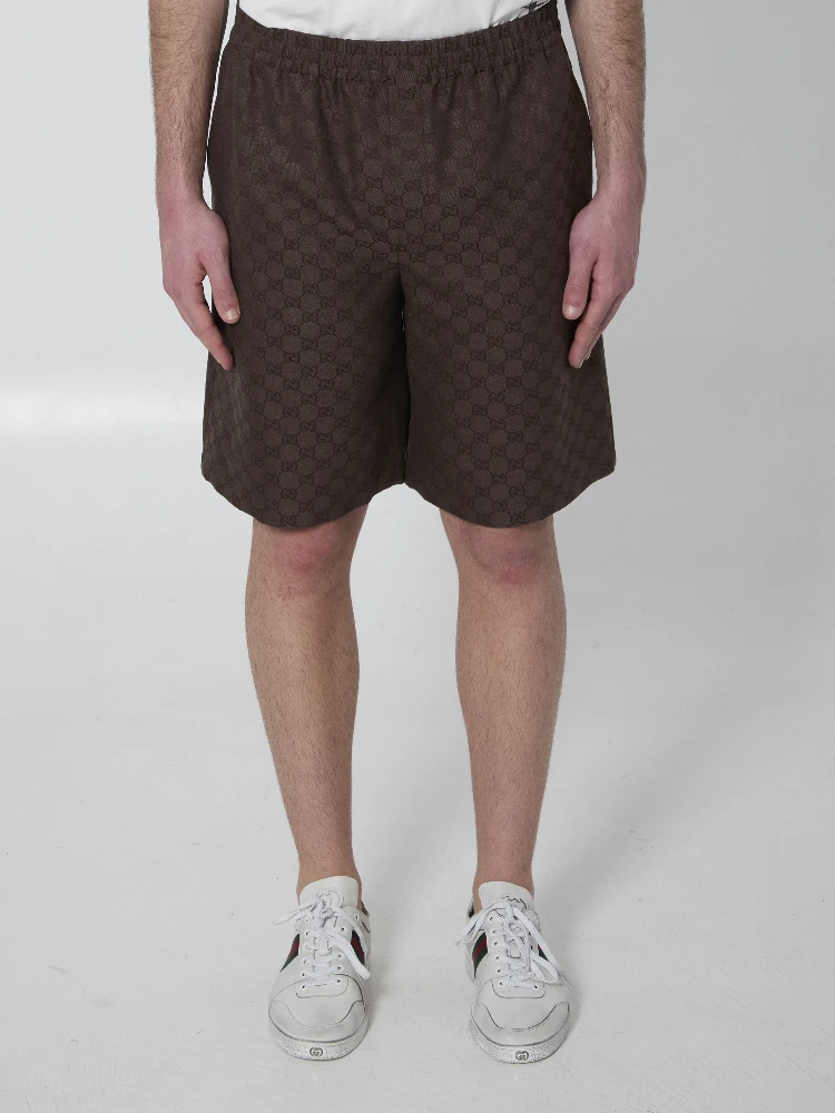 GG fabric shorts