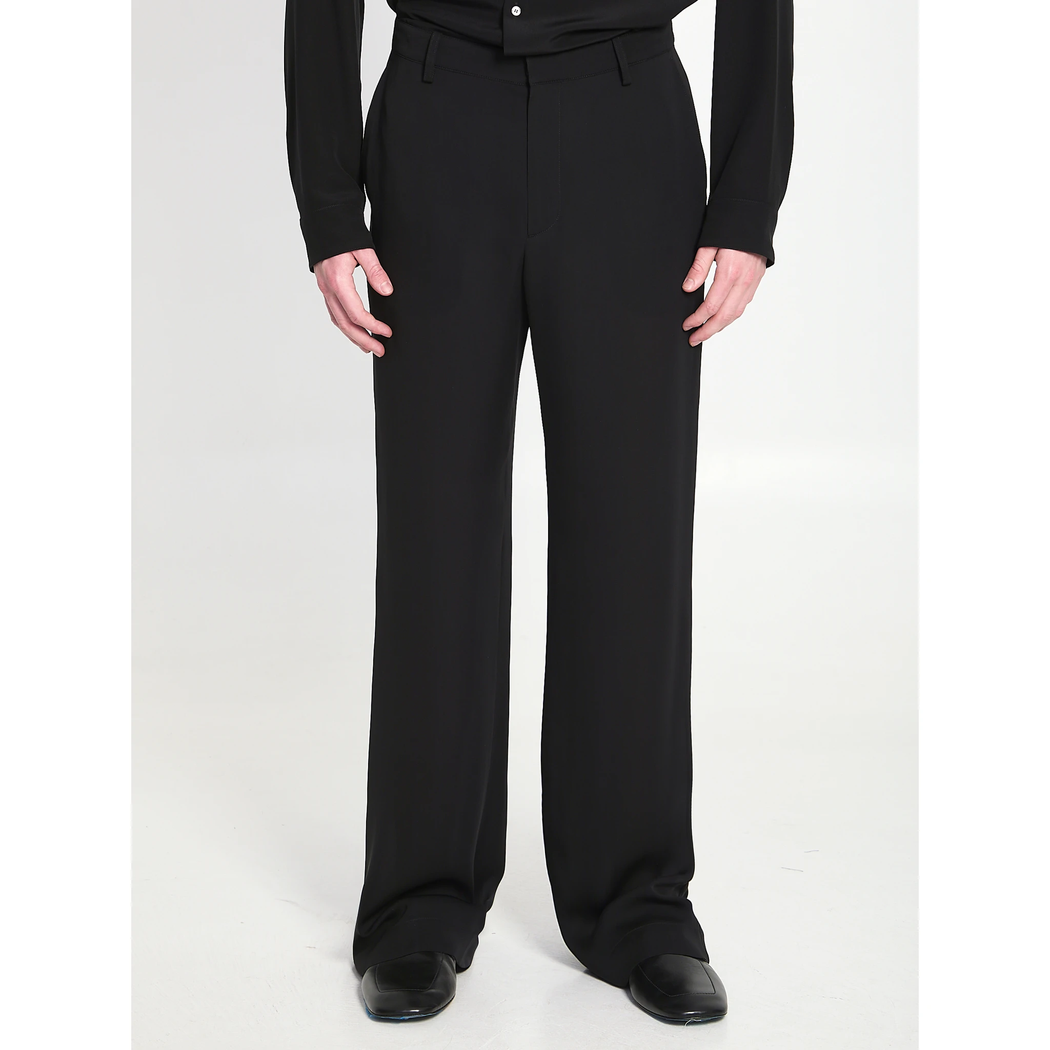 Silk georgette pants