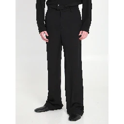 Silk georgette pants