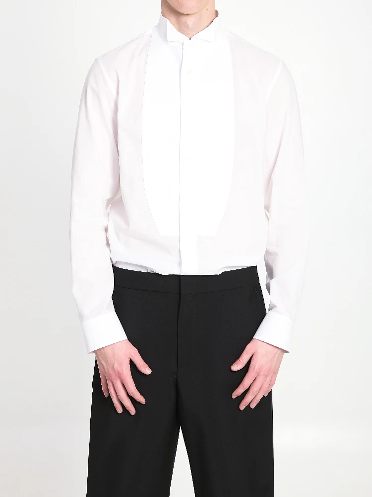 Evening Shirt in cotton chambray