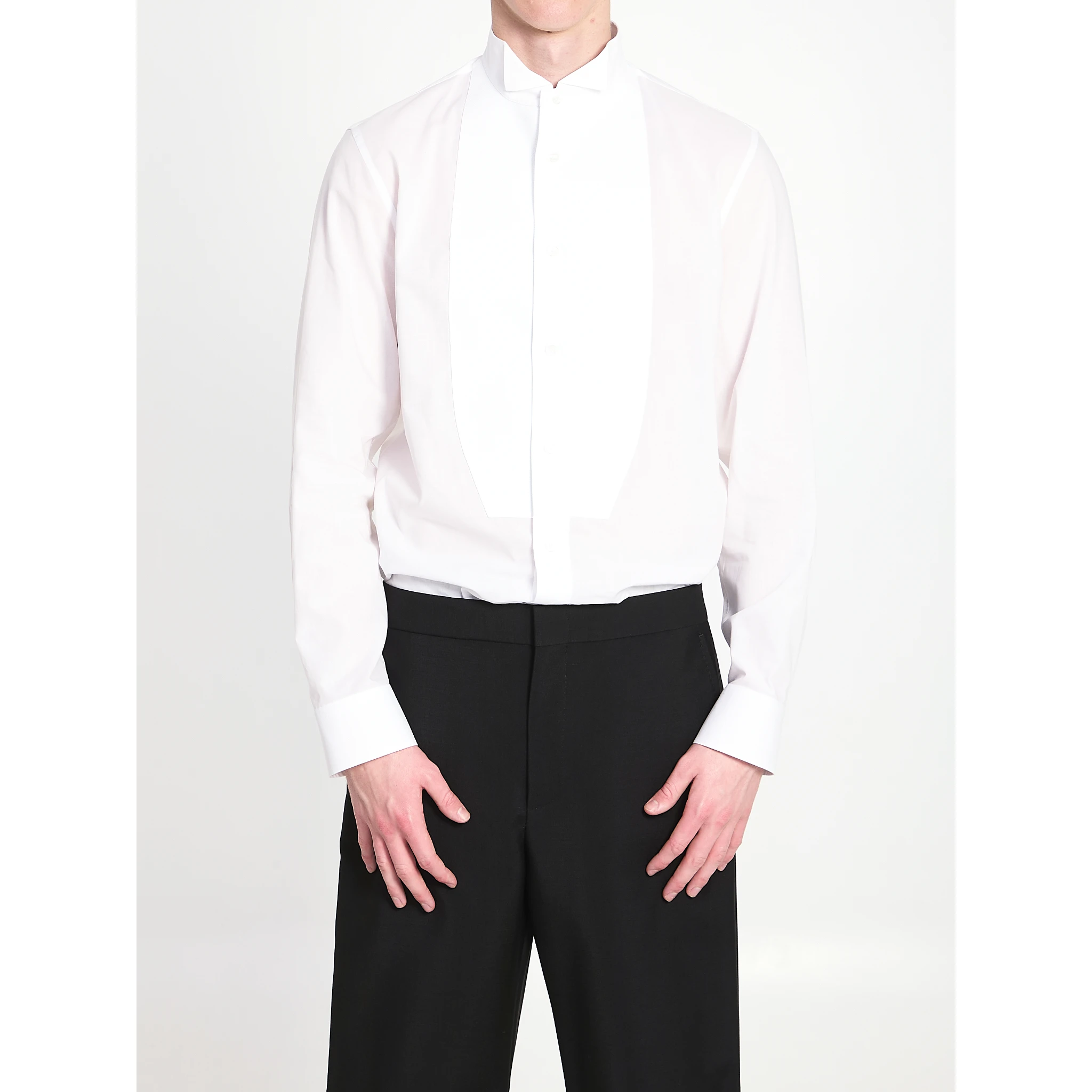 Evening Shirt in cotton chambray