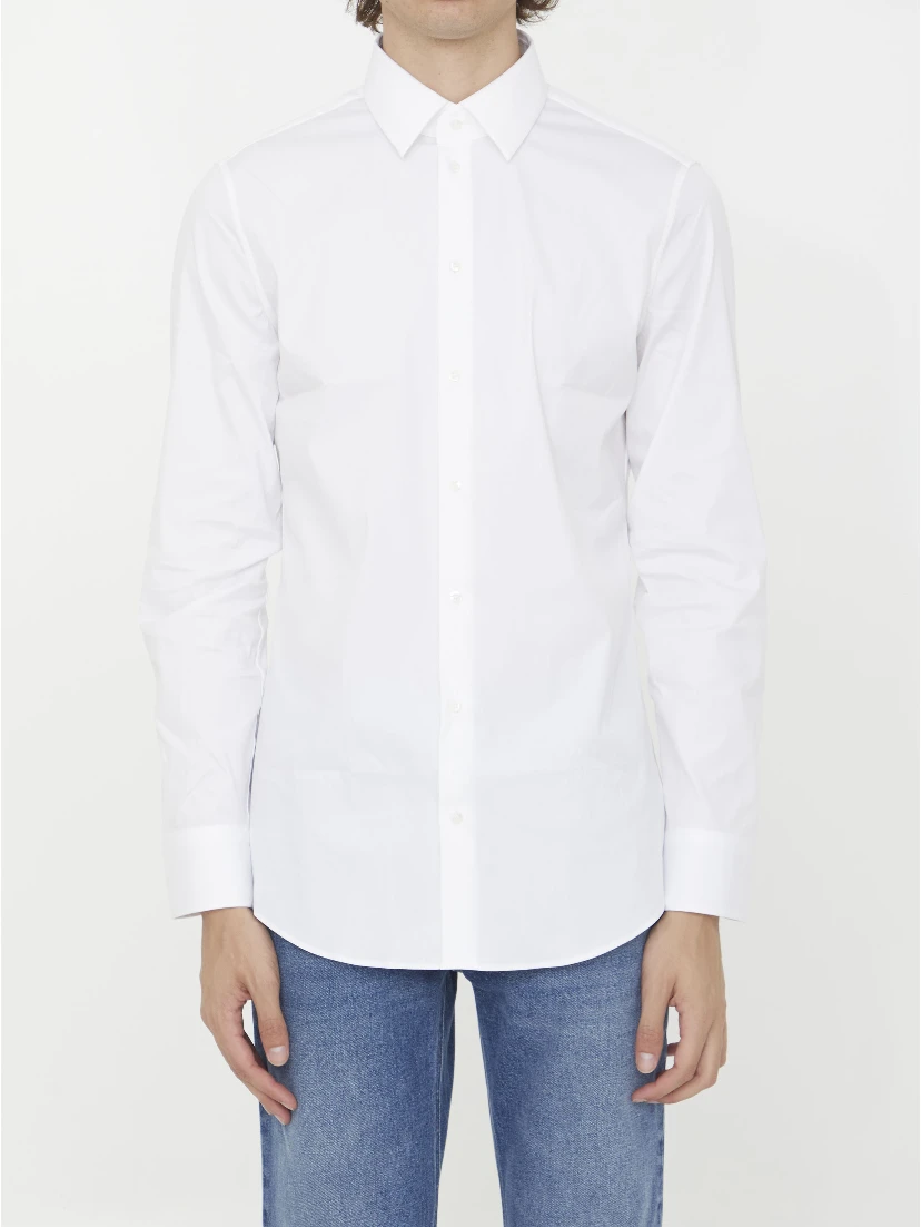 Cotton poplin shirt