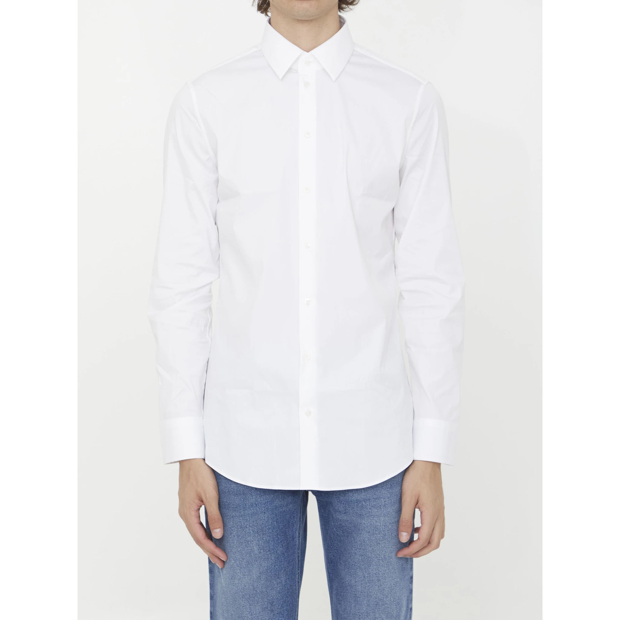 Cotton poplin shirt