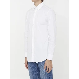 Cotton poplin shirt