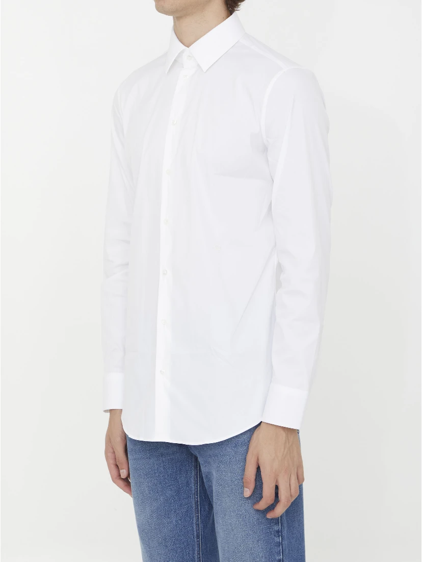 Cotton poplin shirt