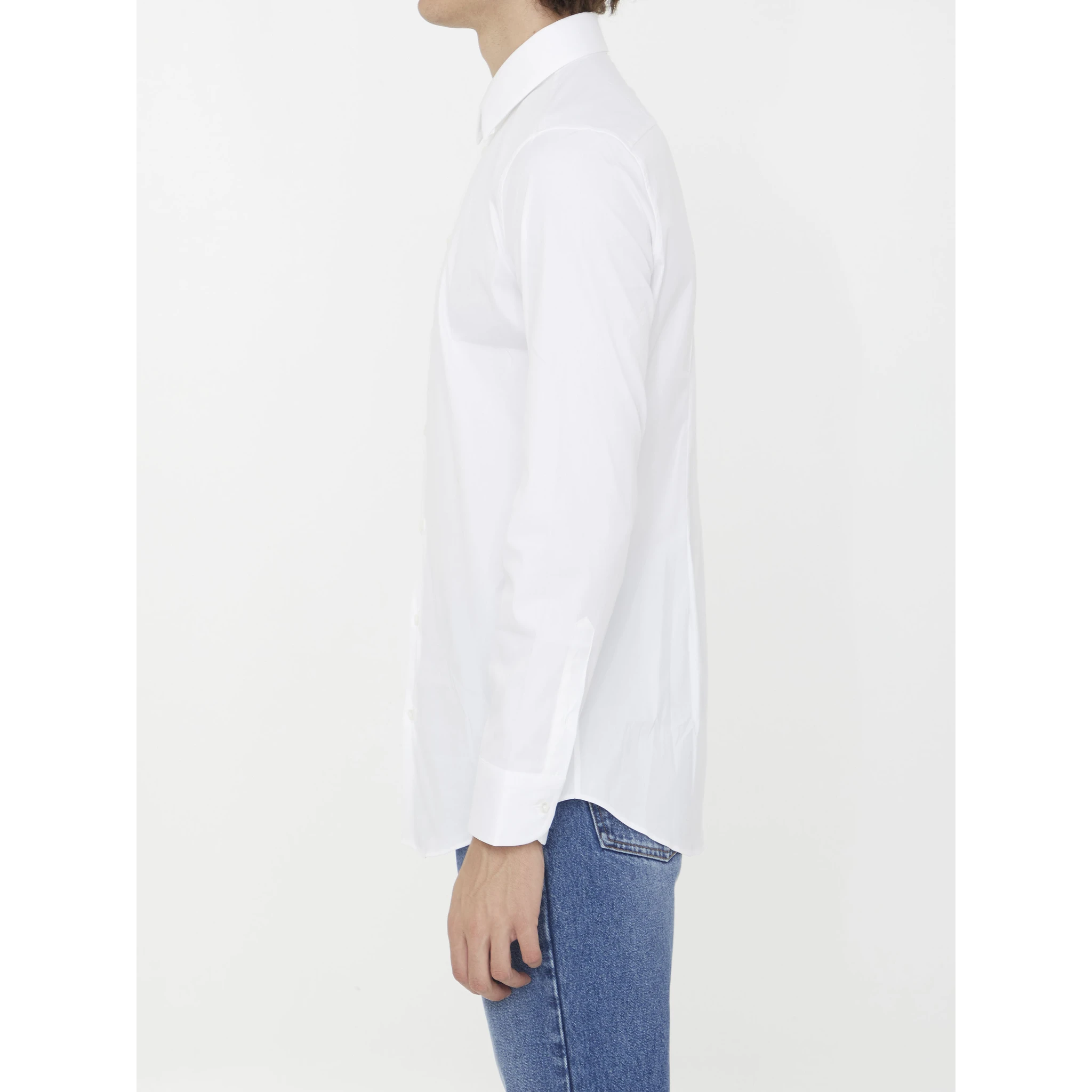 Cotton poplin shirt
