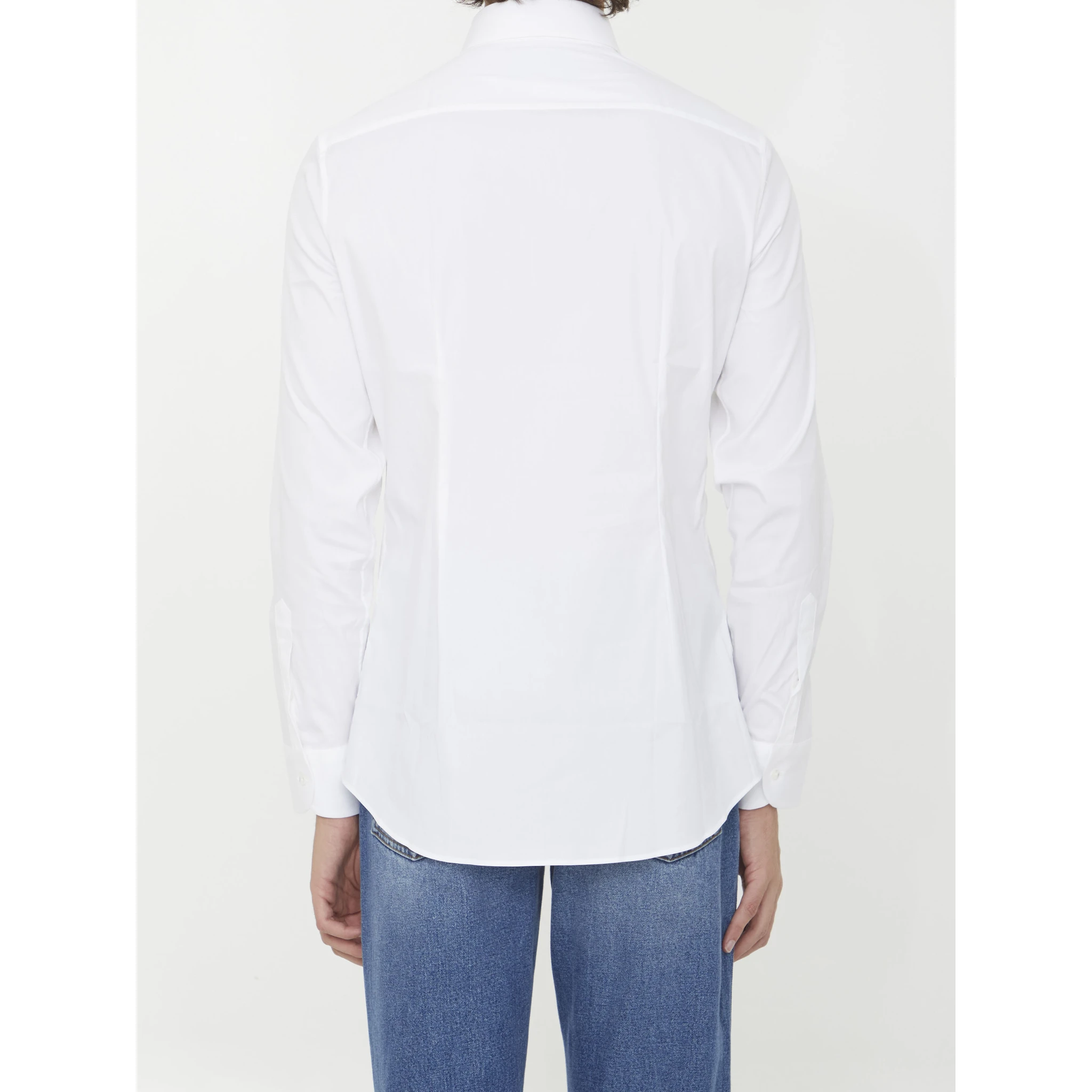 Cotton poplin shirt