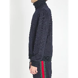 Technical jersey jacket