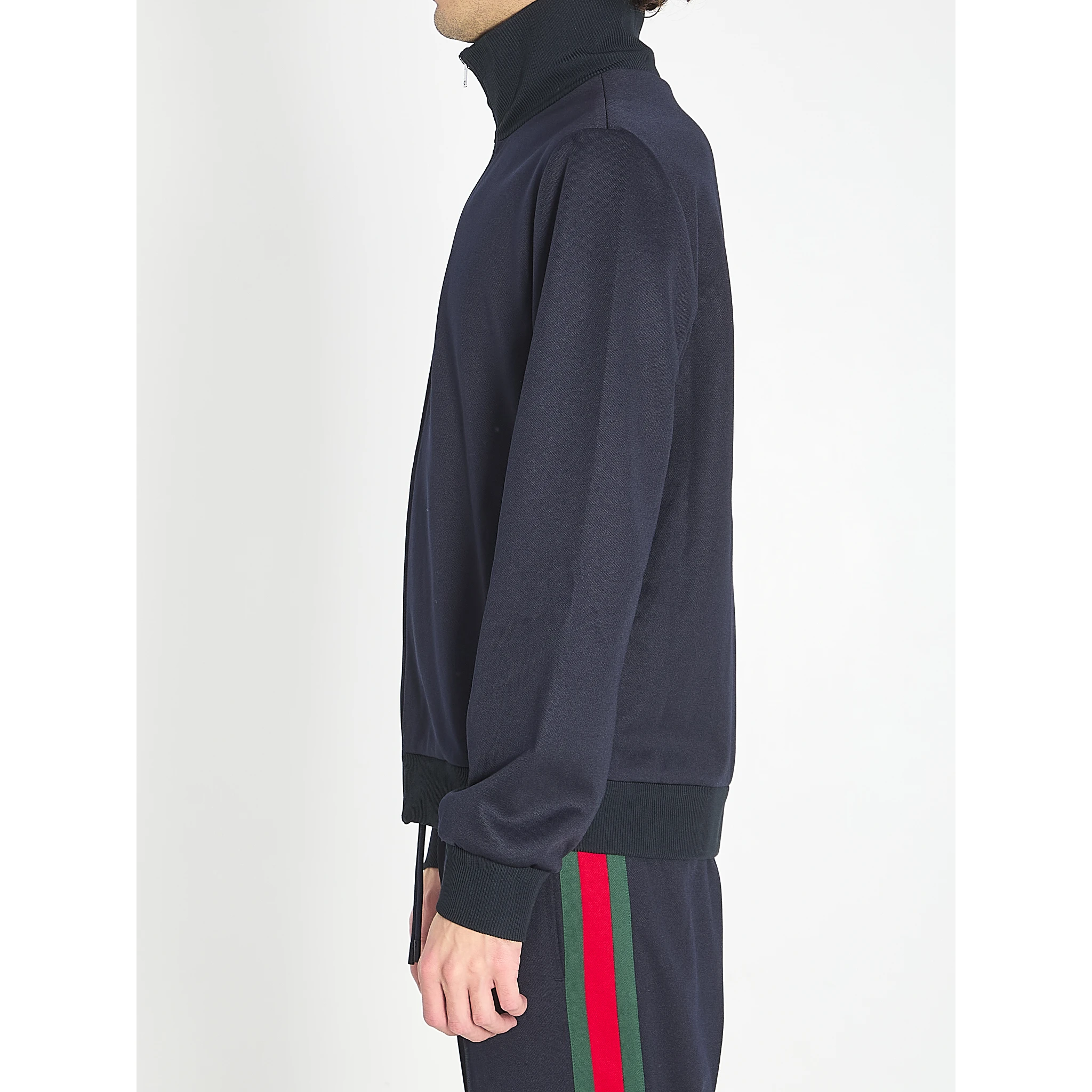 Technical jersey jacket