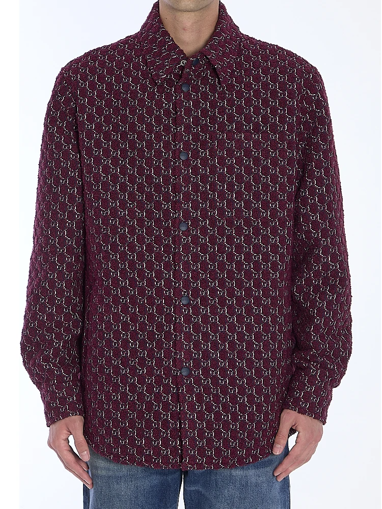 GG bouclé overshirt