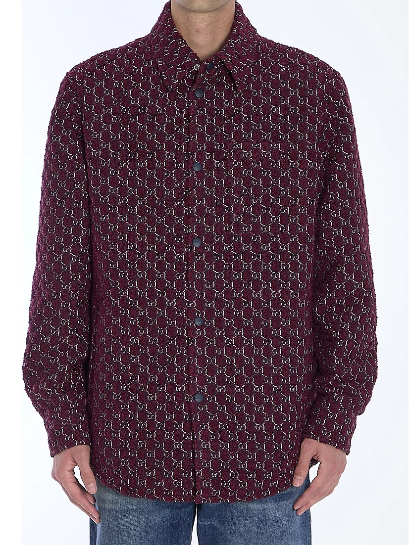 GG bouclé overshirt